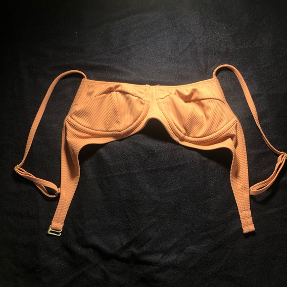 🆓 Blush Pink Swim Balconette Top - Picture 2 of 5